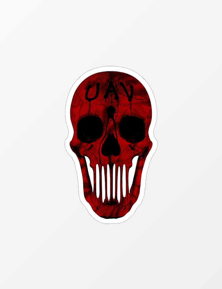 UNAVERAGE GANG "UAV Skull" Sticker